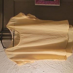 Yellow Short Sleeved Blouse